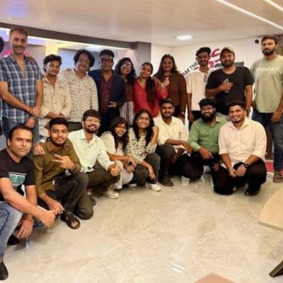 The Entity One team at the office in Andheri West