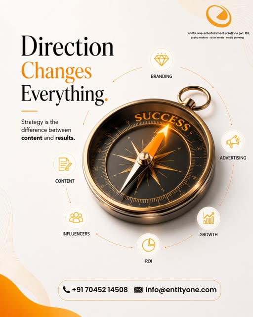 Instagram post: Direction Changes Everything